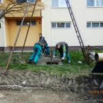 Terénne úpravy okolo ZPS